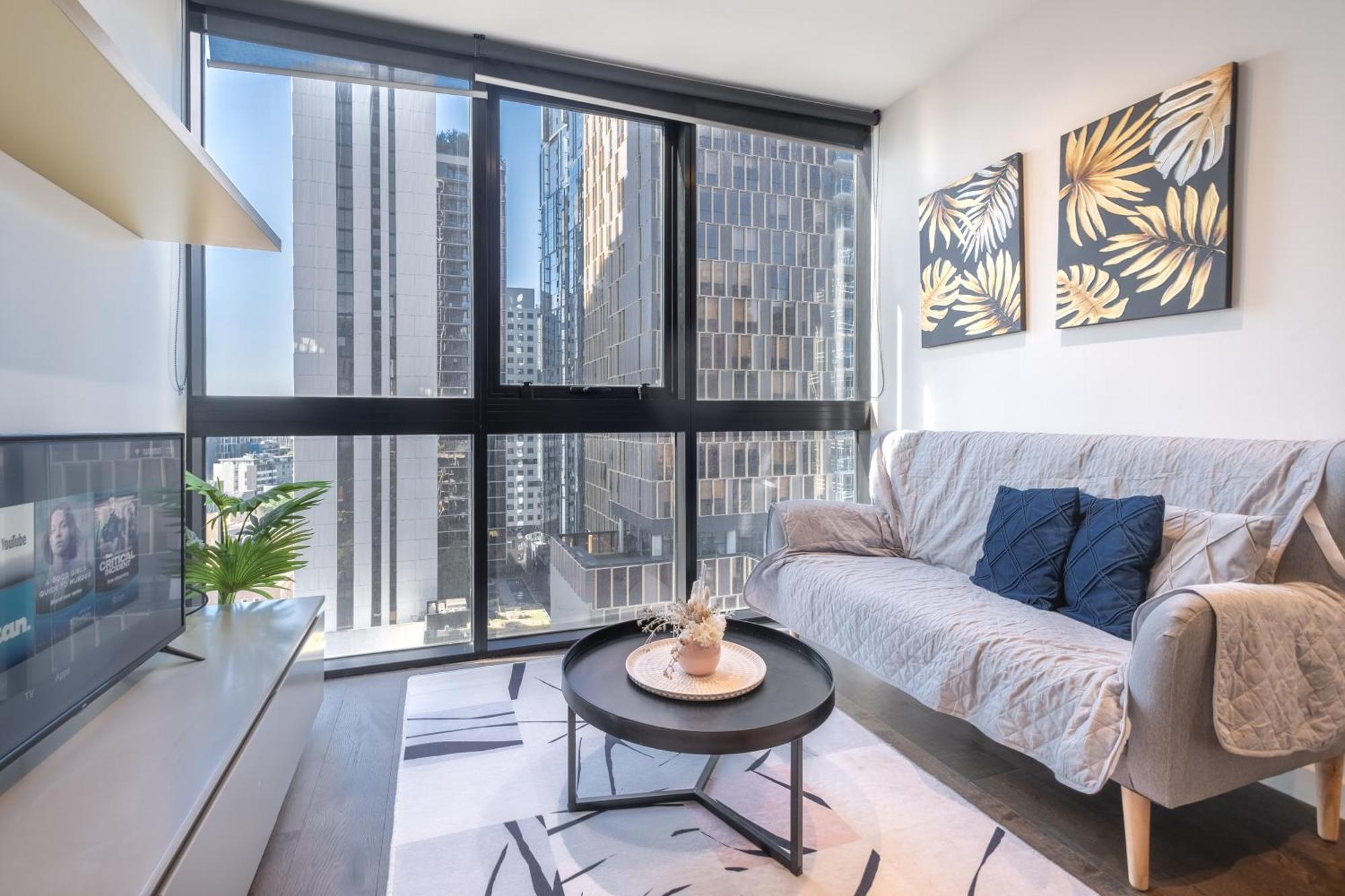 Relaxed 1Br1Ba City View Apt Wifi In Cbd Melbourne Exterior foto