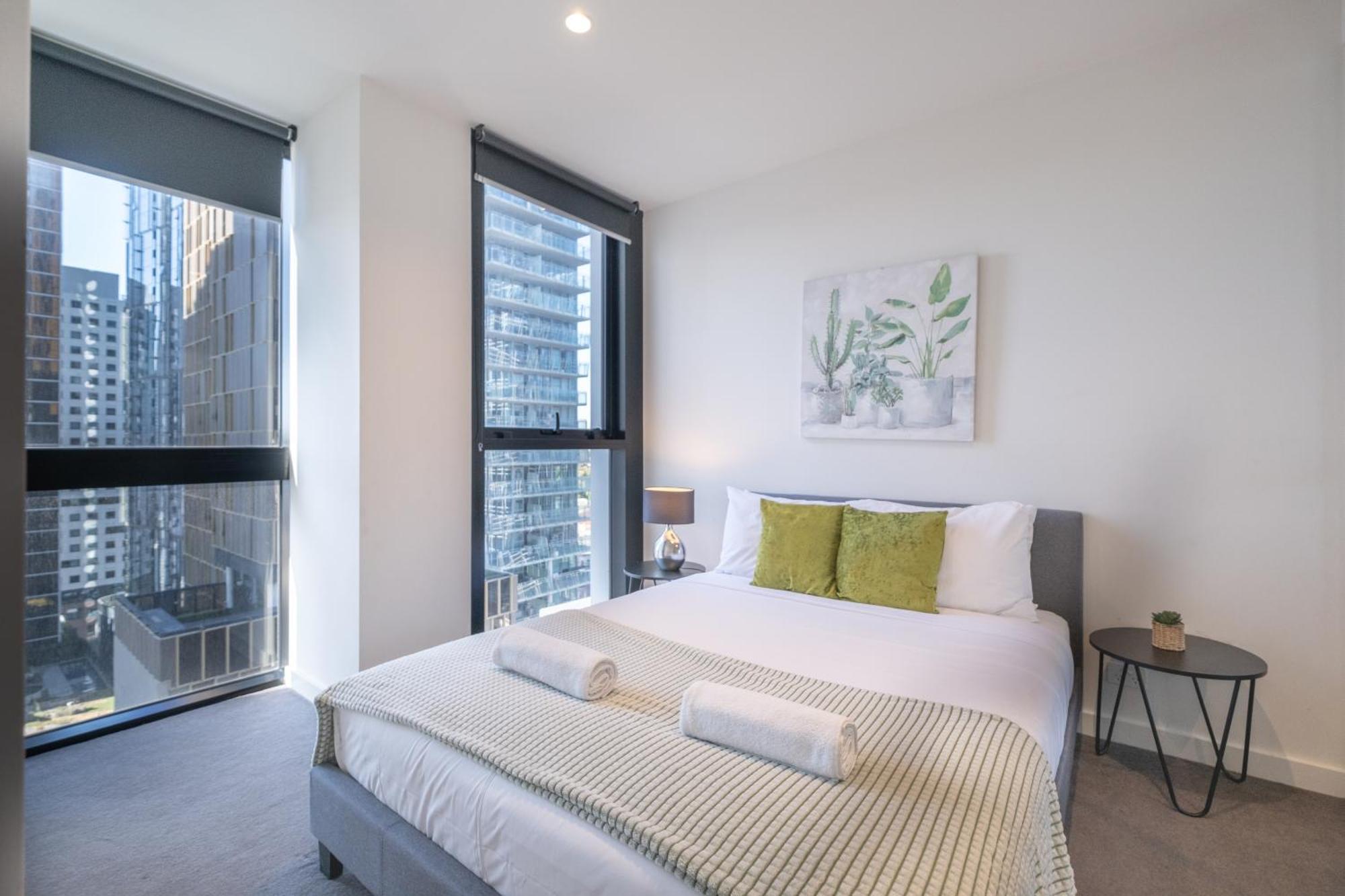 Relaxed 1Br1Ba City View Apt Wifi In Cbd Melbourne Exterior foto